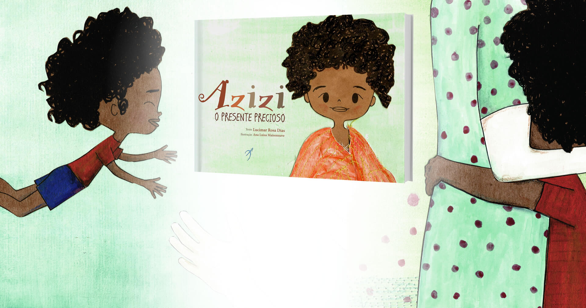 Arole Cultural | Children book signed by Lucimar Rosa Dias, new release of Arole Cultural addresses the love of a family that unites different races