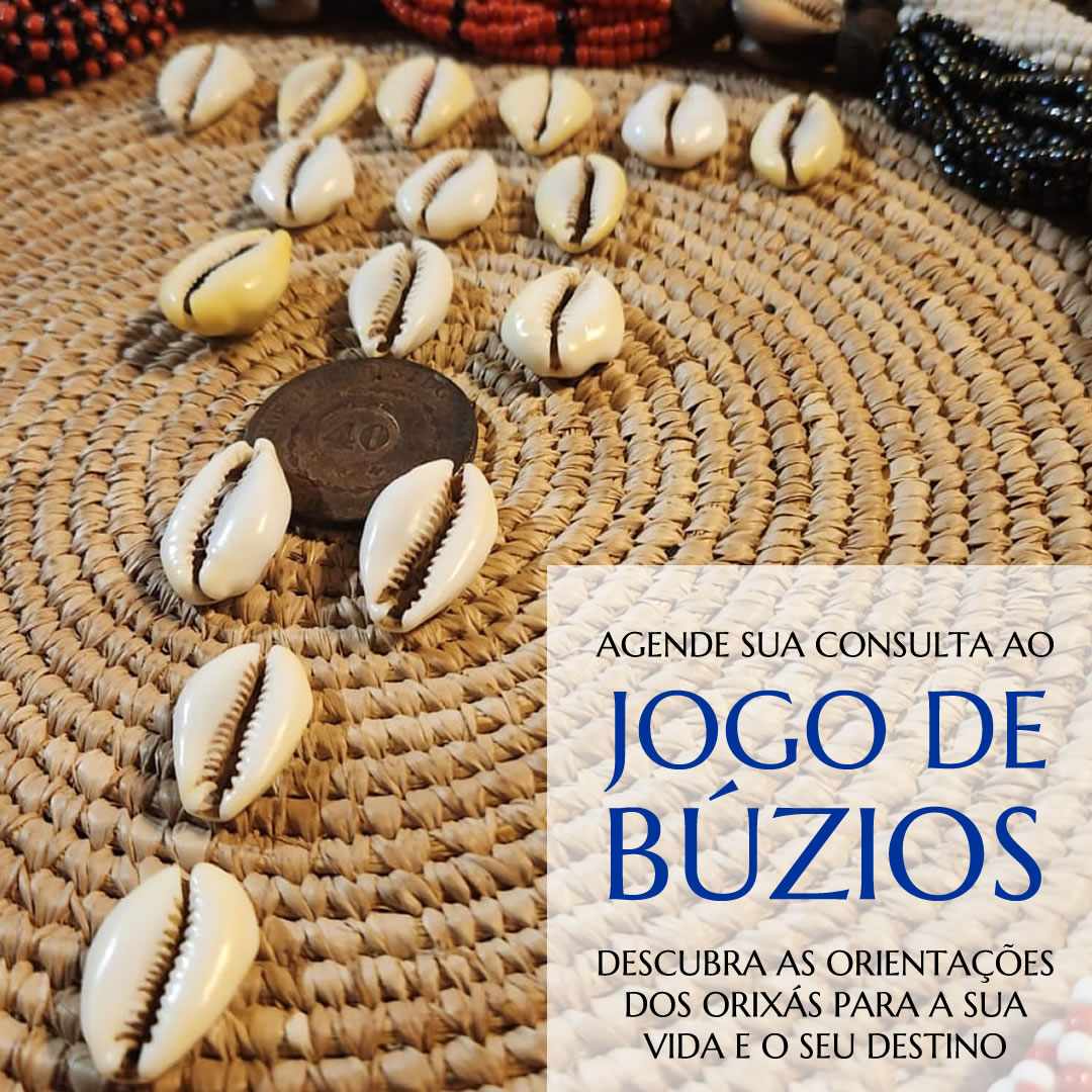 Jogo de Búzios ONLINE + Mapa Astral